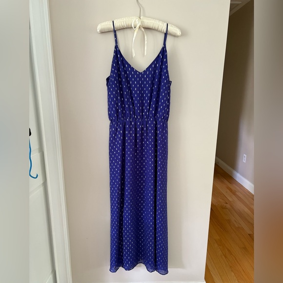 Lilly Pulitzer purple silk dress with metallic detail - Picture 1 of 4